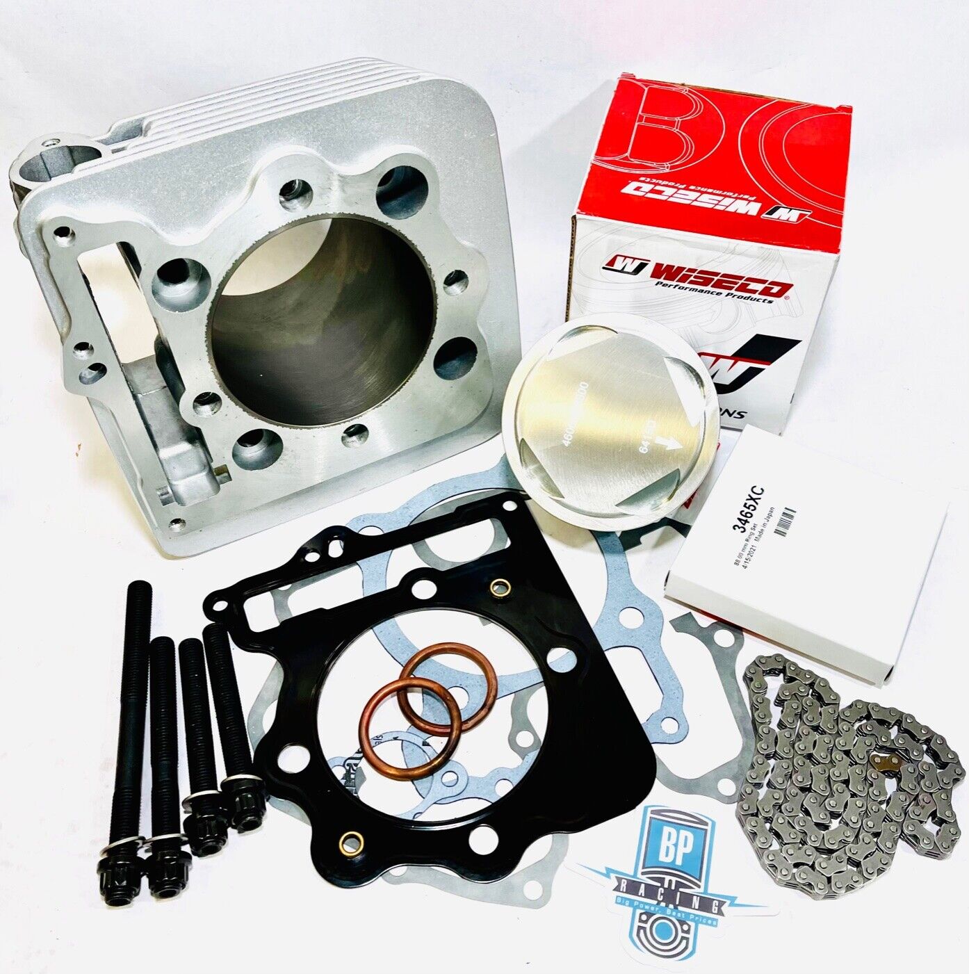 TRX 400EX 400X 440 Big Bore Kit 89 mil Cylinder Complete Top End