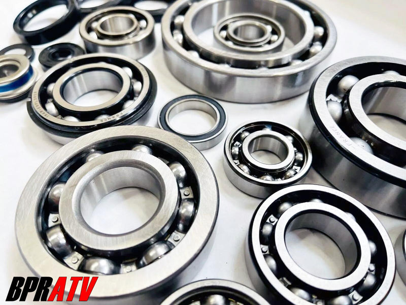 Yamaha WR400F Complete Bottom End Bearing Kit Transmission Bearings Seals '98-00