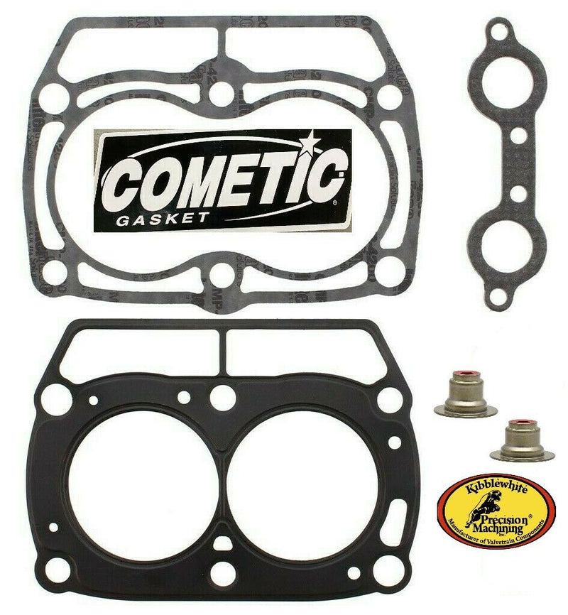 Polaris Ranger RZR800 Cometic Top End Gasket Kit MLS Kibblewhite Red Valve Seals