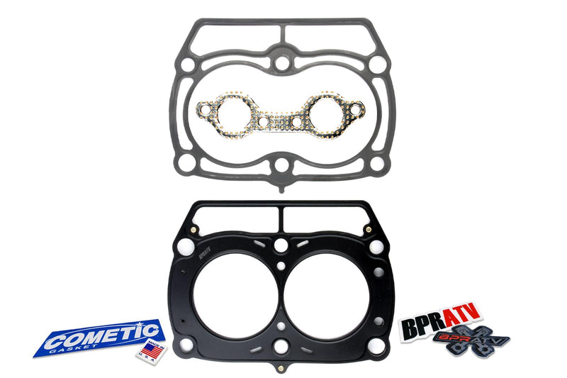 Polaris Ranger RZR800 Cometic Top End Gasket Kit MLS Kibblewhite Red Valve Seals