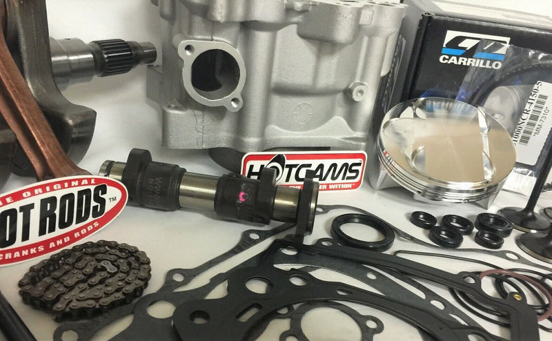 Rhino 660 102 Cylinder Big Bore Stroker Head Hotcams Complete Engine Rebuild Kit