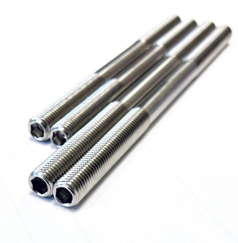 Yamaha YZ450FX High-Performance Titanium Cylinder Bolts Head Stud Kit 2016-2023