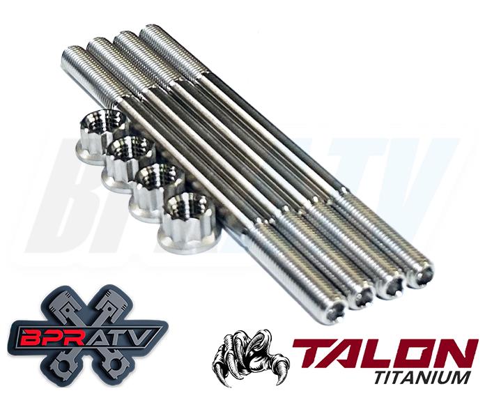 Yamaha YZ450FX High-Performance Titanium Cylinder Bolts Head Stud Kit 2016-2023