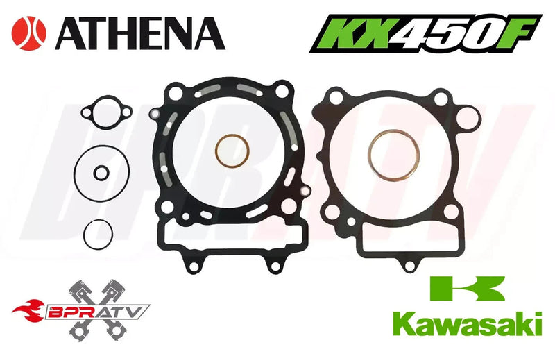 09-15 KX450F KX 450F 96mm Stock Bore Cylinder Piston HOTCAMS Top End Rebuild Kit