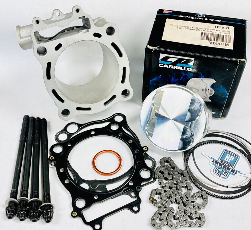 06+ TRX450R TRX 450R 100mm Big Bore Kit Cylinder +4mm JE CP Top End Rebuild Kit