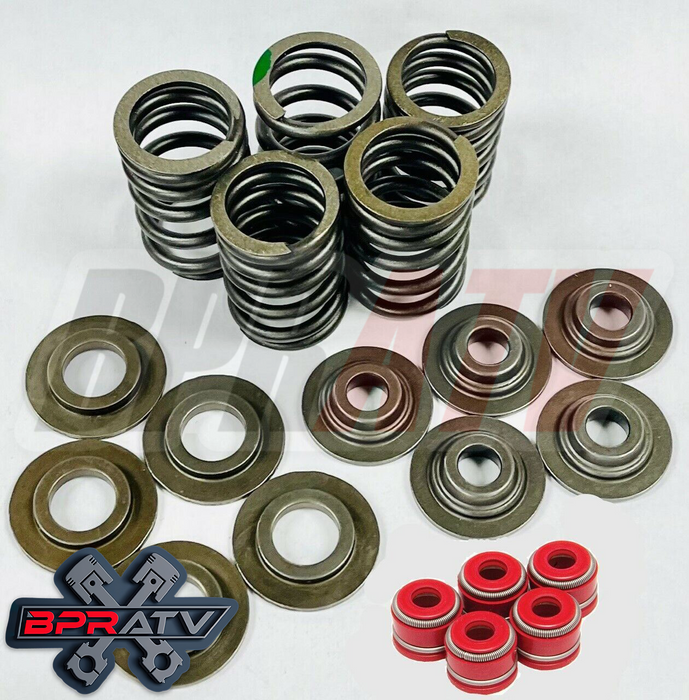 01-05 Raptor 660 Valves Springs Valve Spring Stem Seals Keepers Head Rebuild Kit