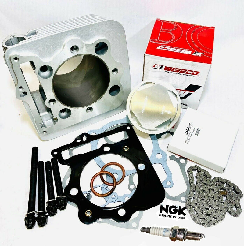 TRX 400EX 400X XR400 Stock Bore Cylinder 85mm Rebuilt Top End Rebuild Kit Parts
