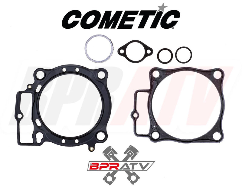 02-08 CRF450R CRF 450R Stock Bore Cometic Top End Gasket Kit KP RED Viton Seals