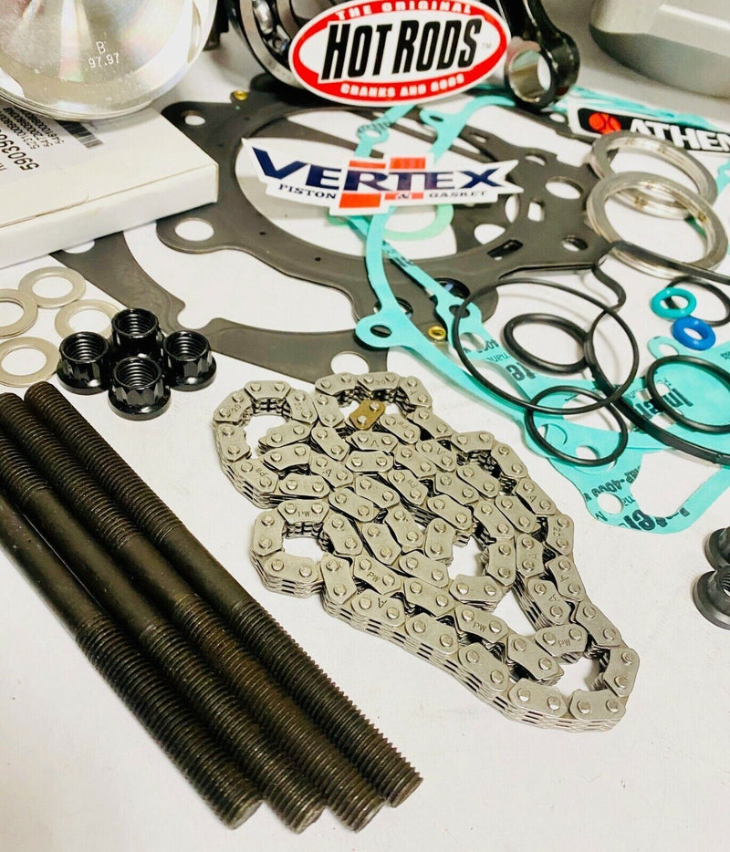 09+ Raptor 700 108mm Big Bore Stroker 815cc Complete Rebuild Kit Stage 3 Hot Cam
