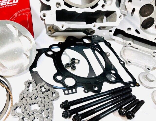 Rhino 660 Stock Bore 100mm Cylinder Head Piston Top End Rebuild Kit Hot Cams Cam