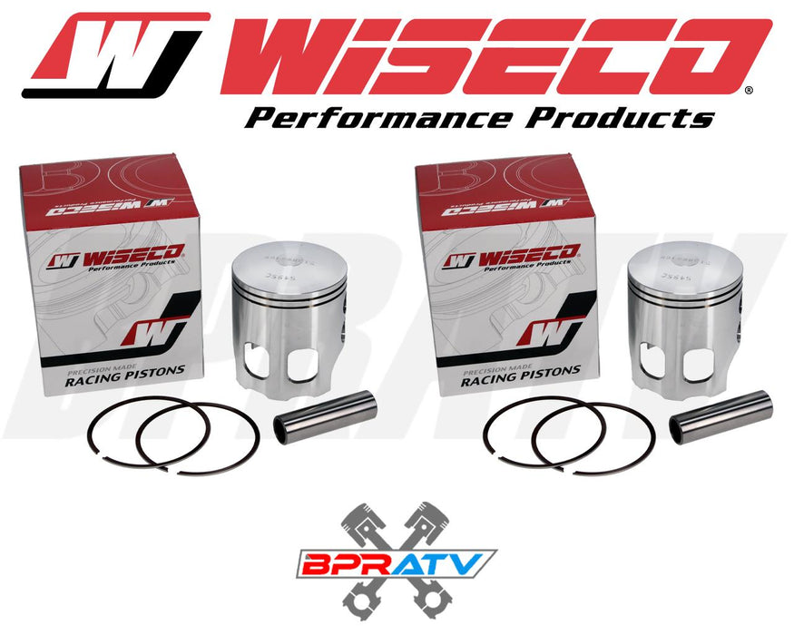 Banshee 66mm +4mm Stroker Pistons Wiseco 66mm Long Rod 795 573 Forged Piston Set