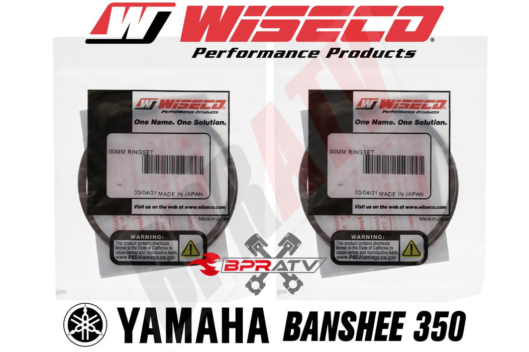 Banshee 66mm +4mm Stroker Pistons Wiseco 66mm Long Rod 795 573 Forged Piston Set