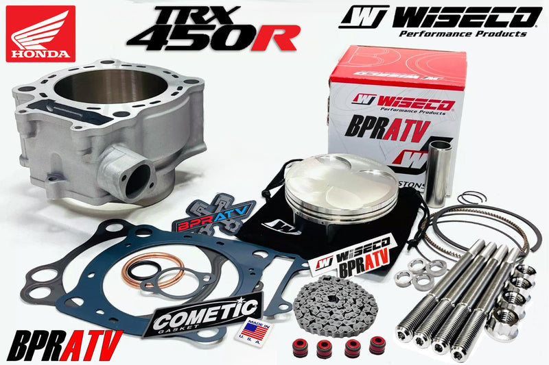 04 05 TRX450R TRX 450R 94mm Cylinder Wiseco 14:1 Hi-Comp Race Piston Top End Kit
