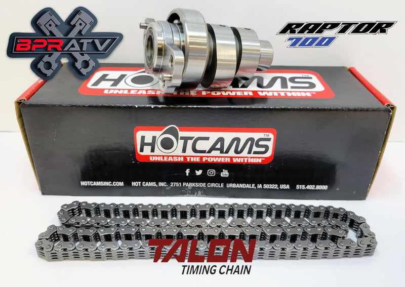 06 07 08 Raptor 700 Hotcams Hot Cams Cam Stage 1 One Camshaft & HD Timing Chain