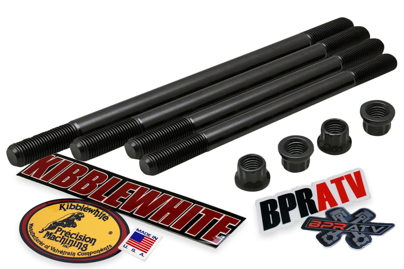 LTZ400 DRZ400 KFX400 Kibblewhite Head Stud Kit Heavy Duty Cylinder Bolts Upgrade