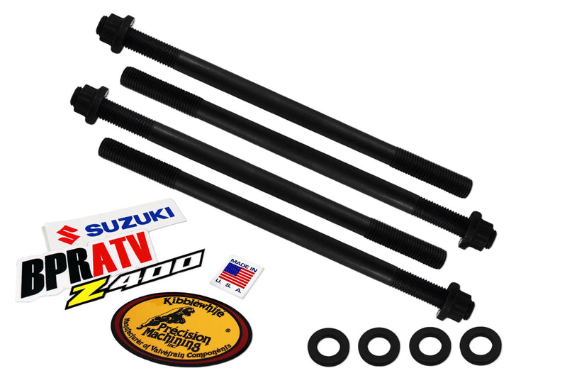 Suzuki DRZ400 LTZ400 KFX 400 Kibblewhite KPMI Heavy Duty Head Studs Cylinder Kit