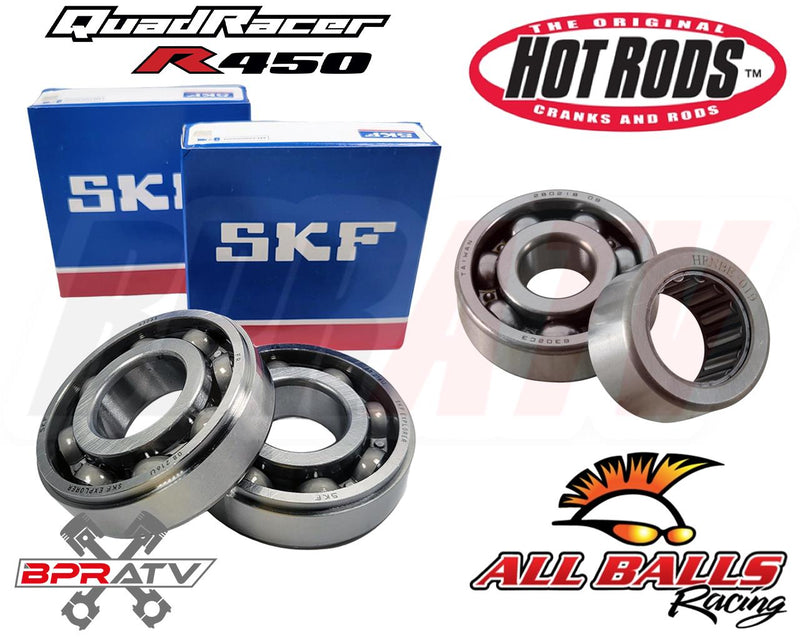 LTR450 LTR 450 Engine Motor Bearings SKF Aftermarket Bottom End Bearing Seal Kit