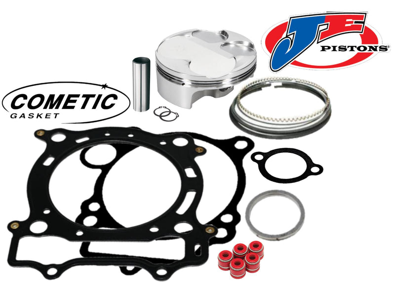 05-13 YZ250F WR250F 80mm Big Bore Piston JE Cometic Gaskets Top End Rebuild Kit!