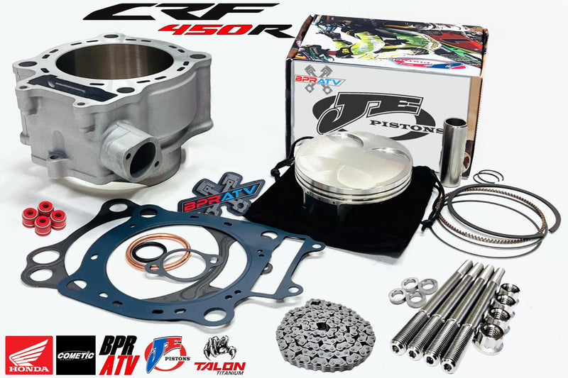 *09-16 CRF450R CRF 450R 100mm Big Bore Kit Cylinder Complete Top End Rebuild Kit