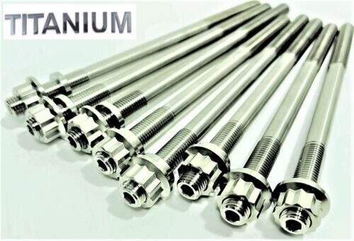 Wildcat 1000 X 4X Head Studs Aftermarket Heavy Duty Titanium Stud Bolt Kit Set