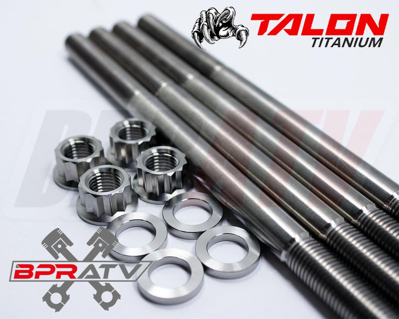 400EX 400X XR400R Ti Cylinder Case Studs Titanium Crankcase Stud Upgrade Kit Set