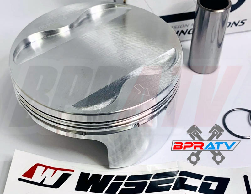 Best Honda TRX450R 97mm Big Bore Wiseco Piston Kit Pump Gas Cometic Top End Kit