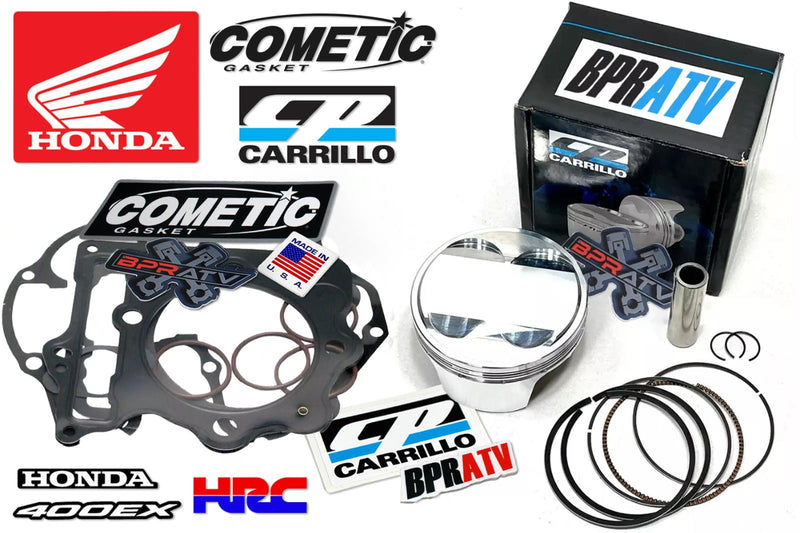 TRX 400EX 400X 87mm Big Bore Cylinder +2mm Top End Rebuild Kit Complete Assembly