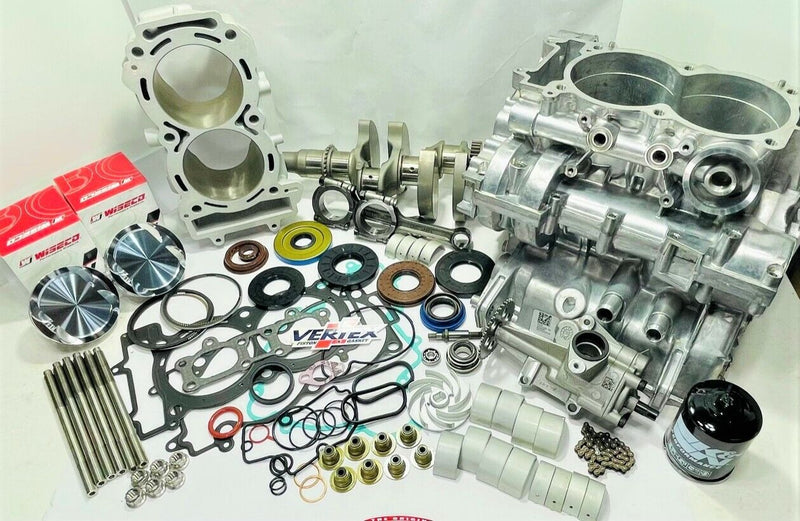 18-24 RZR XP 1000 Cases Rebuild Kit Complete Top Bottom End Crankcase Parts Redo