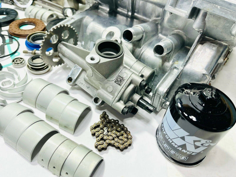 18-24 RZR XP 1000 Cases Rebuild Kit Complete Top Bottom End Crankcase Parts Redo