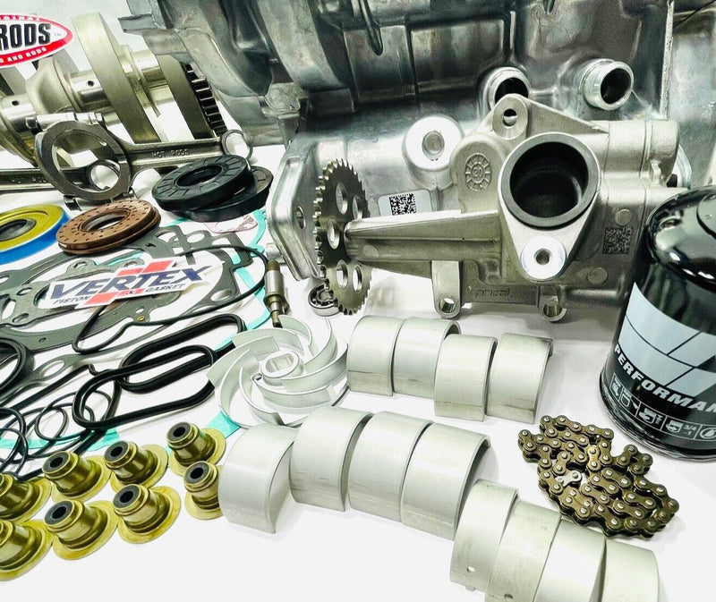 18-24 RZR XP 1000 Cases Rebuild Kit Complete Top Bottom End Crankcase Parts Redo