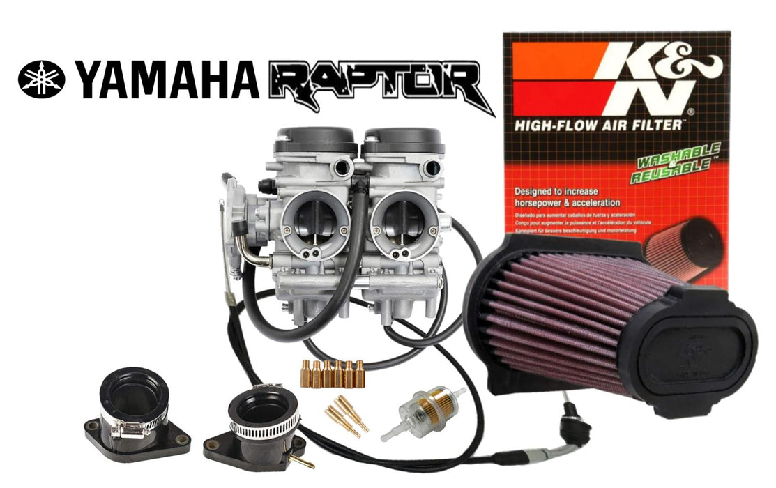 Yamaha Raptor 660 R Complete Carb Kit Aftermarket Performance Upgrade Carburetor