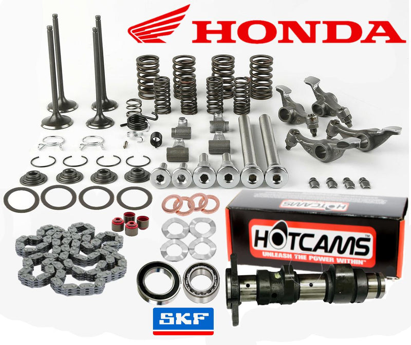 TRX 400EX Hotcams Stage 1 Stock Replace Camshaft Valves Rockers Head Rebuild Kit