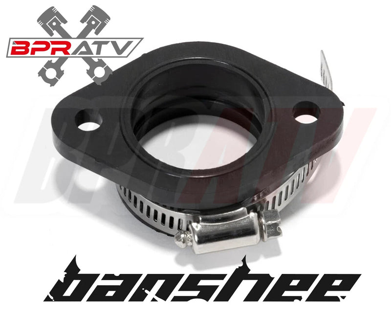 Banshee 38mm PWK Billet Intake Manifolds Keihin Air Striker Carb Dual Two Piece