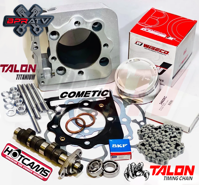 TRX400EX TRX 400EX 87 416 HOTCAMS Stage 2 Big Bore Cylinder Cometic Top End Kit