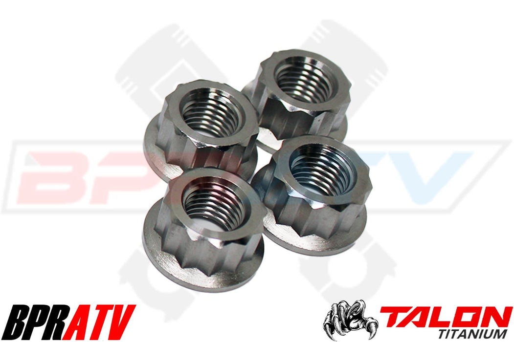 Banshee Stock Head Nuts TITANIUM Replacement Nut Kit For OEM Cylinder Head Nuts