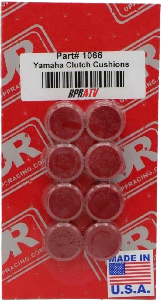 Yamaha Banshee Billet Clutch Basket Talon Clutch Street Bike Fibers RED Cushions