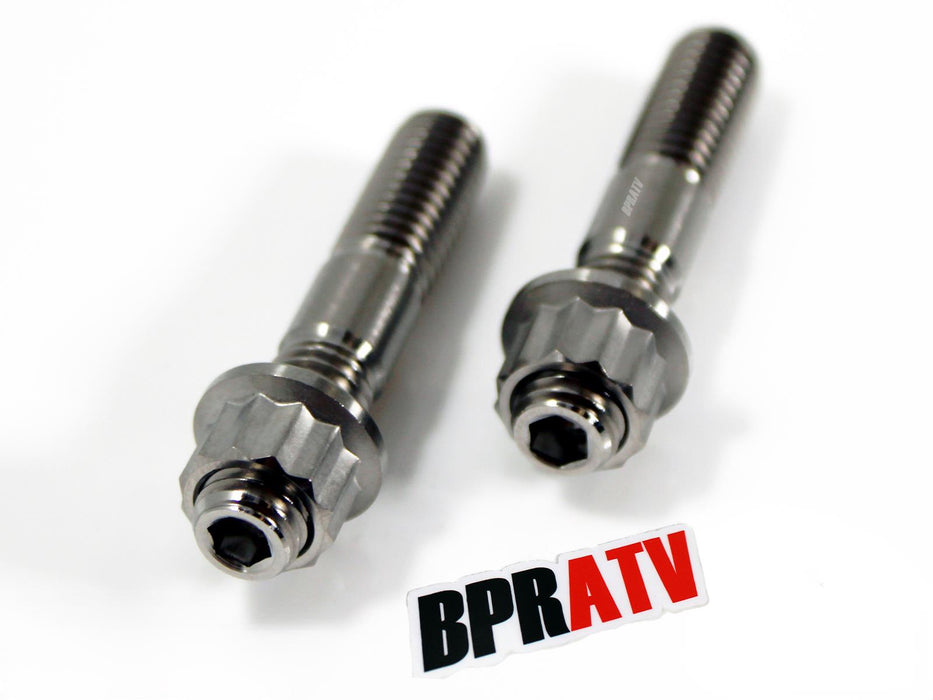 Yamaha YXZ1000R EPS SS TITANIUM Exhaust Studs Ti Head Pipe Stud Bolt Nut Kit Set
