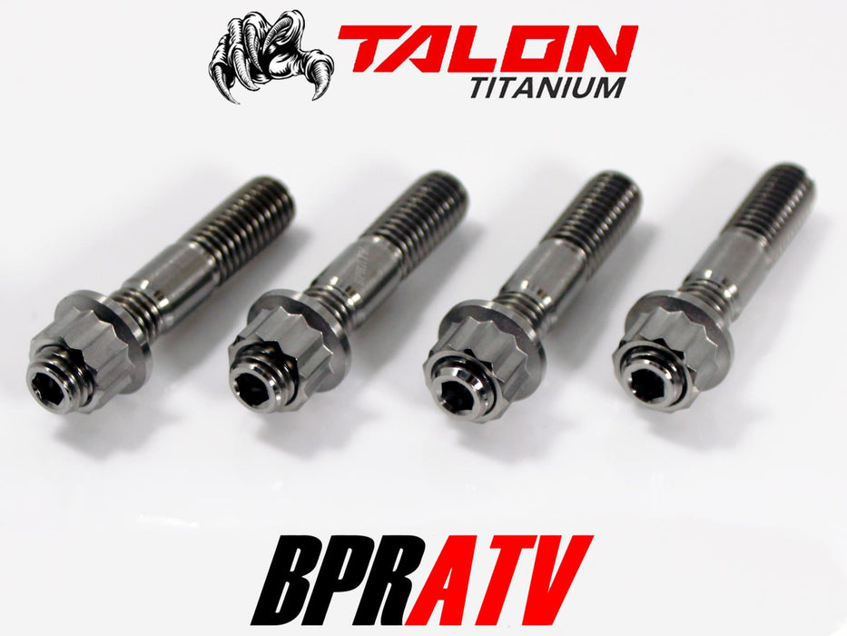 Yamaha YXZ1000R EPS SS TITANIUM Exhaust Studs Ti Head Pipe Stud Bolt Nut Kit Set