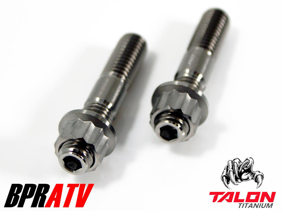 Yamaha YXZ1000R EPS SS TITANIUM Exhaust Studs Ti Head Pipe Stud Bolt Nut Kit Set