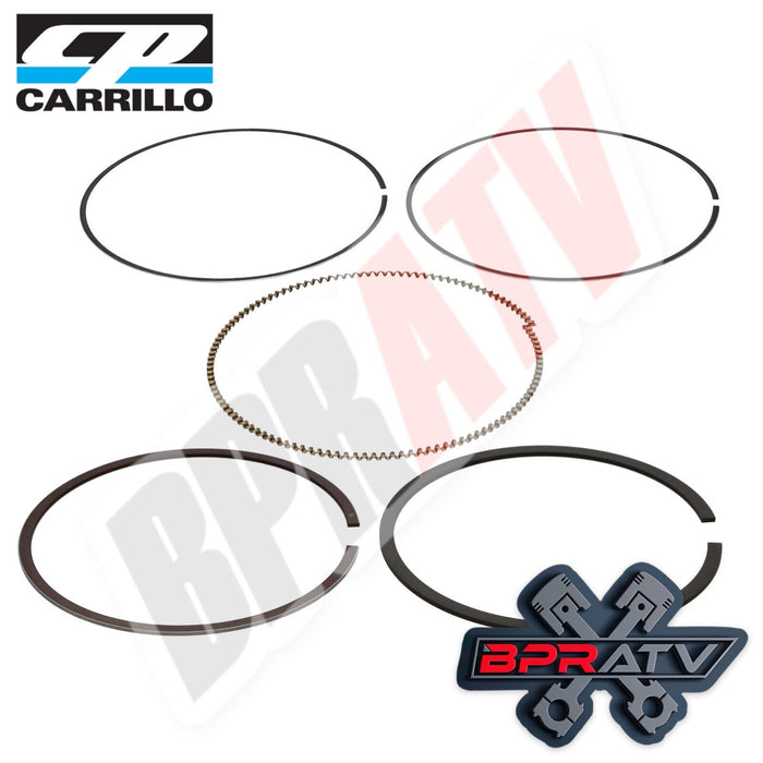 '06+ Honda TRX450R TRX 450R 450ER Stock 96mm Bore CP Carrillo Piston Rings Only