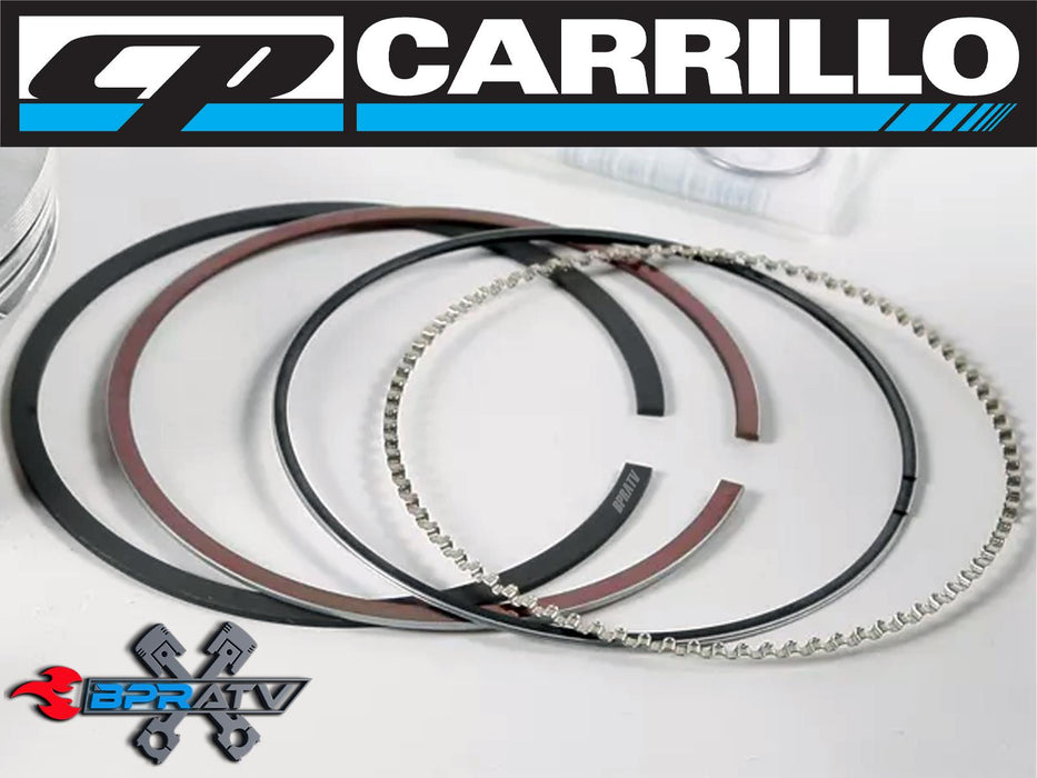 '06+ Honda TRX450R TRX 450R 450ER Stock 96mm Bore CP Carrillo Piston Rings Only