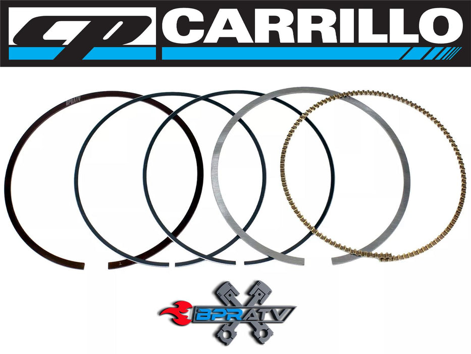 '06+ Honda TRX450R TRX 450R 450ER Stock 96mm Bore CP Carrillo Piston Rings Only