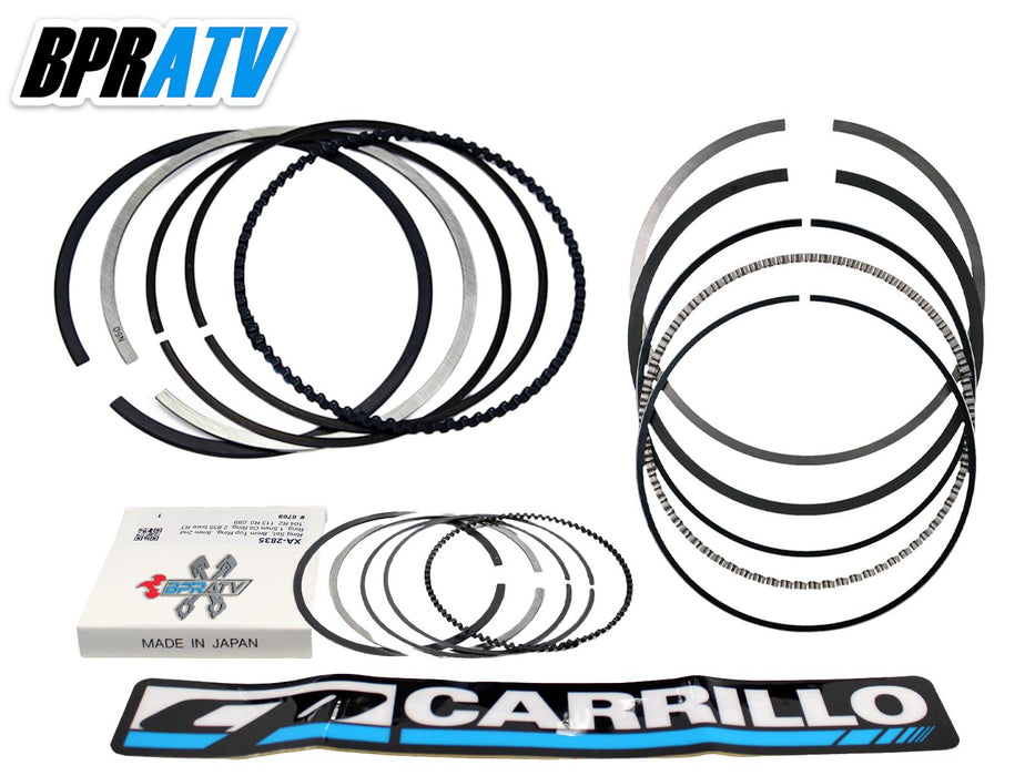 Polaris RZR XP1000 XP 1000 900 93mm OEM Stock Bore CP Carrillo Piston Rings Only