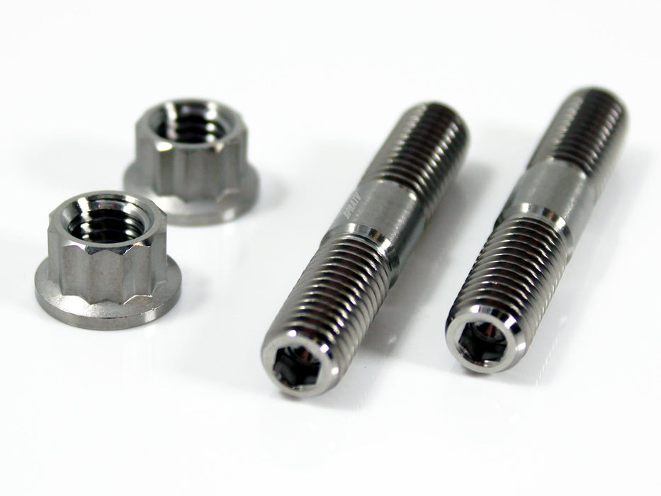 LTR450 LTR 450 BPRATV Titanium Heavy Duty Exhaust Head Pipe Manifold Studs Bolt