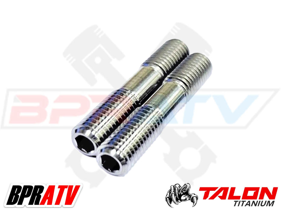 LTR450 LTR 450 BPRATV Titanium Heavy Duty Exhaust Head Pipe Manifold Studs Bolt