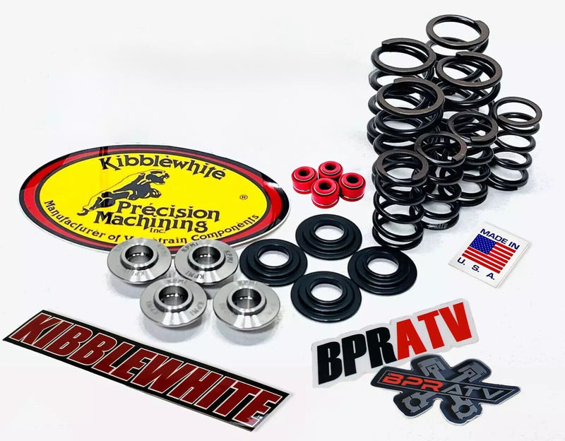 Honda TRX 400EX XR400 Kibblewhite Valve Spring Kit Bronze Valve Guides RED Seals