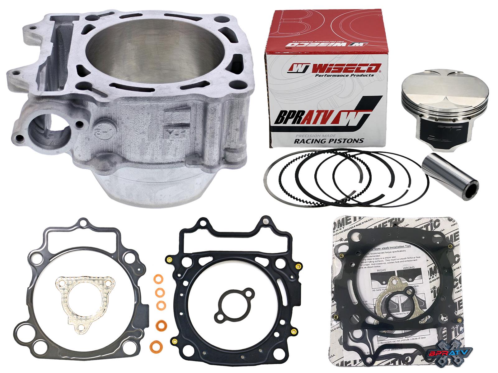 18 19 Yamaha YZ450F YZ 450F Stock Bore Cylinder Wiseco Piston Top
