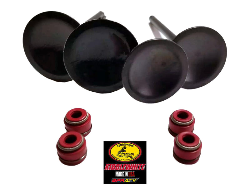 Can Am DS650 Kibblewhite Intake Exhaust Valves & Seals OEM Replace Black Diamond