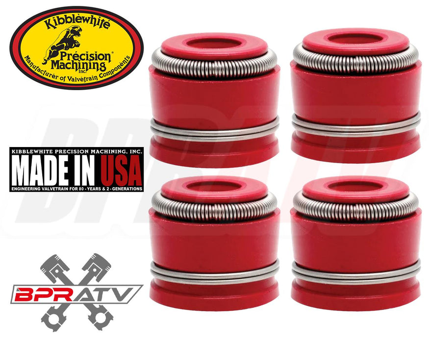 19-25 Honda Talon 1000X/R Head Valve Stem Guide Viton RED Seals Seal Set of 8