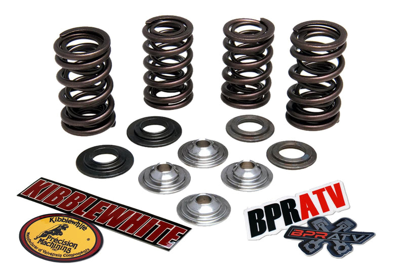 96-04 Honda XR400 XR 400 Kibblewhite Head Intake Exhaust Valve Guides RED Seals